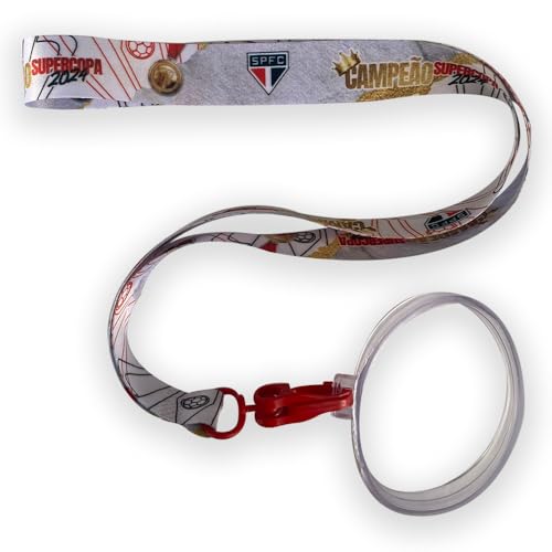 Copo + Cordão São Paulo Campeão da Supercopa 2024 - Plástico 550ml