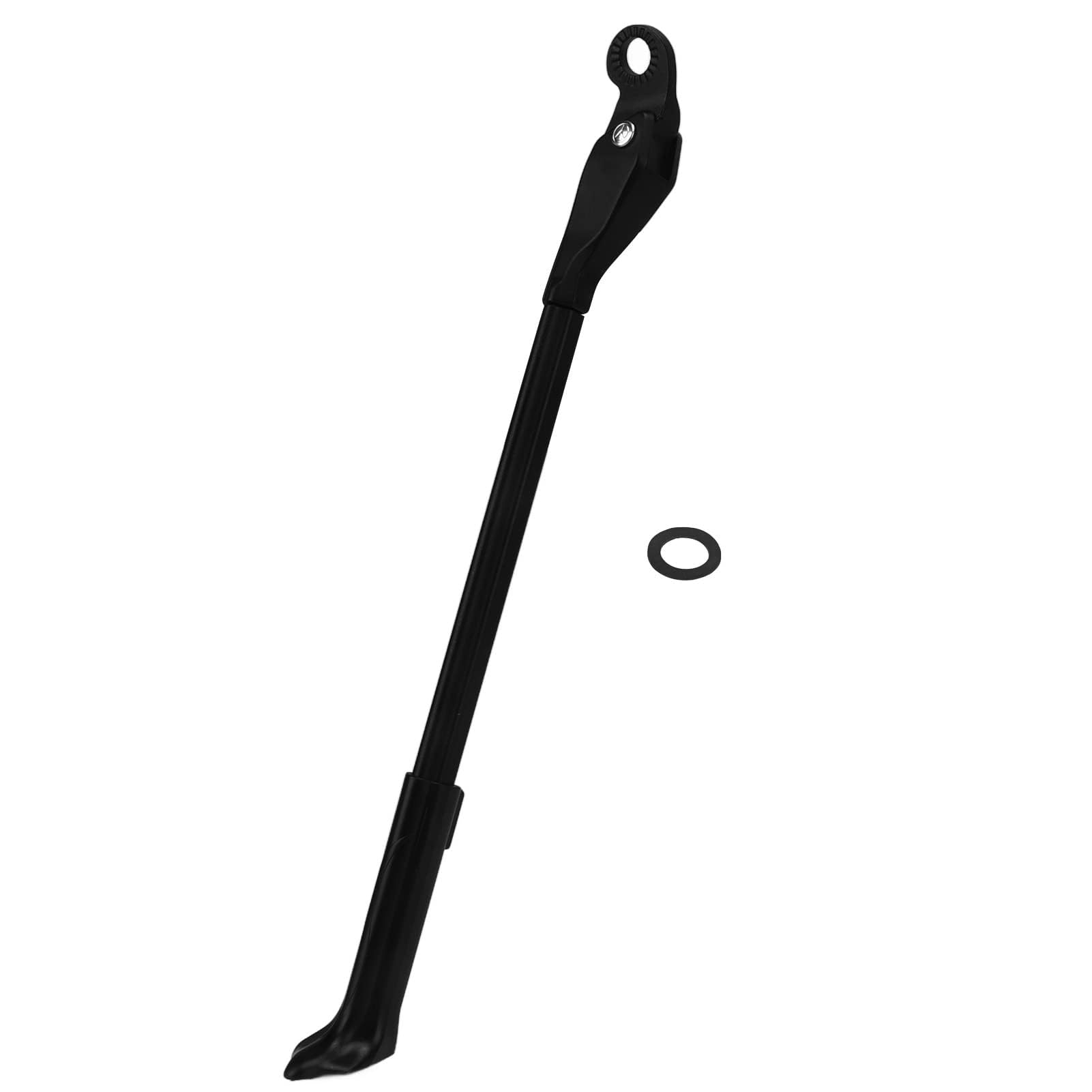 HERCHR Cavalletto Bici, Cavalletto Laterale Bicicletta in Lega di Alluminio per Bici da Strada da 22 Pollici a 29 Pollici Pneumatici 700C/Telaio ASSE Barile Mountain Bike