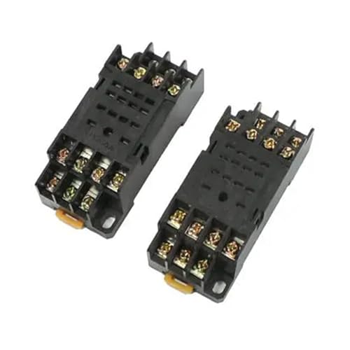 Base PYF14A support relais temporisé H3Y-4 rail DIN 35mm 14 broches pour armoire électrique