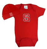 Future Tailgater Baby Onesie and Hat Set (Newborn) Red