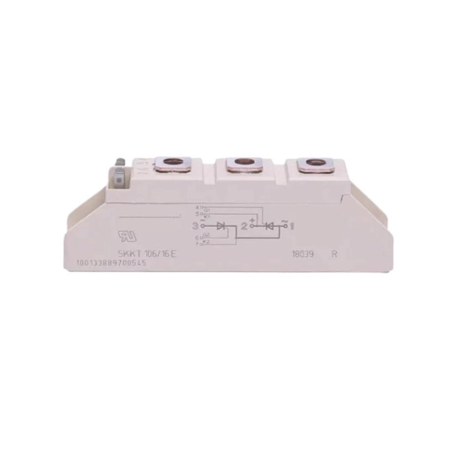 SKKT106/16E thyristor module électronique de commutation pour armoire électrique