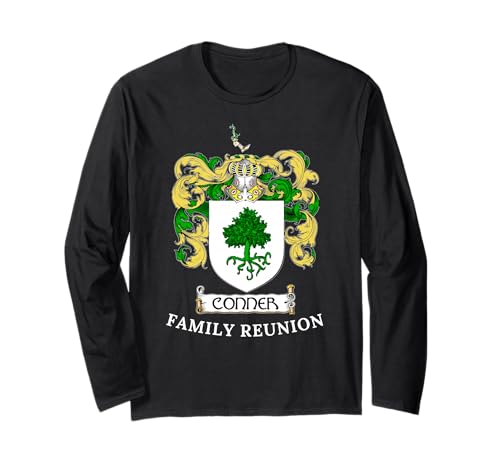 Conner Family Reunion Clan Arms Crest Irish Surname ����T�V���c