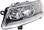 Evan Fischer Headlight Assembly Compatible with 2006-2008 Audi A6/S6 2007-2008 Halogen Sedan/Wagon Driver Side