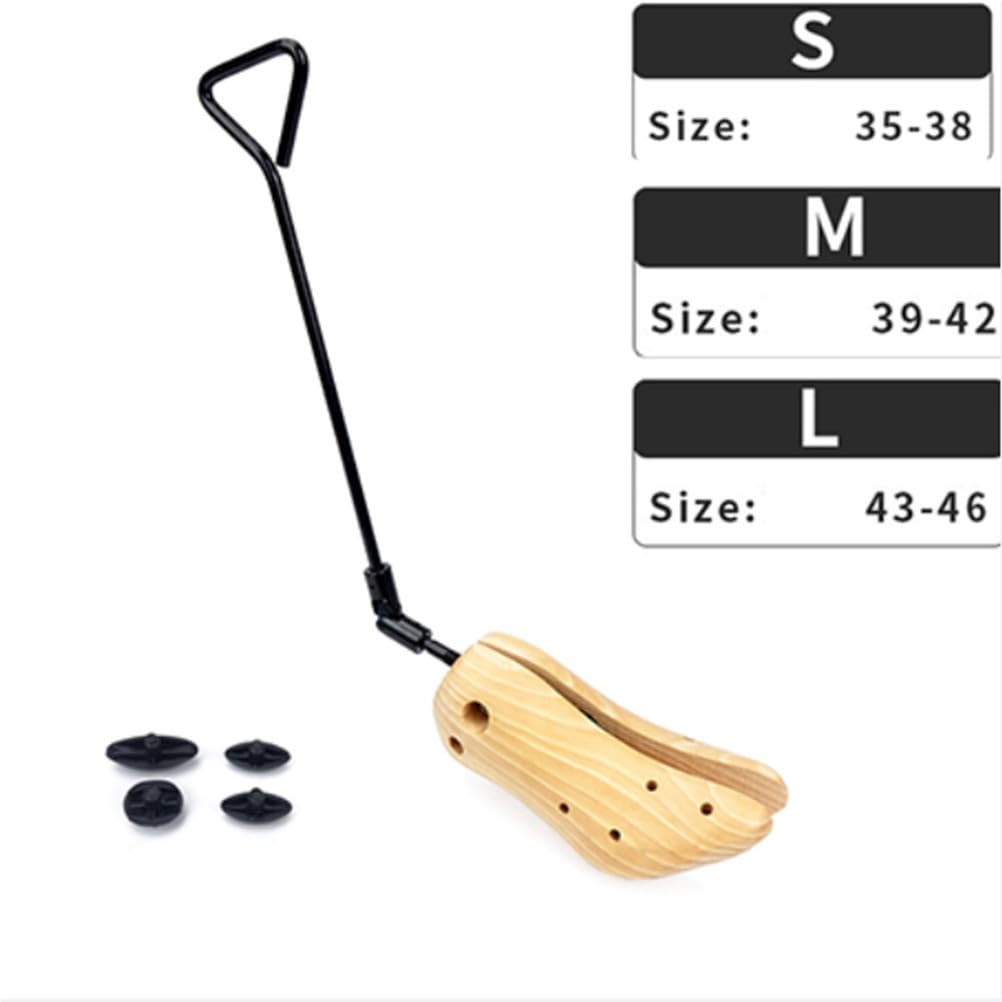 Tacchi Alti Anti Piega Stivali espansore, barella di Stivali in Legno, Pino Professionale Scarpe Regolabili Supporto Unisex