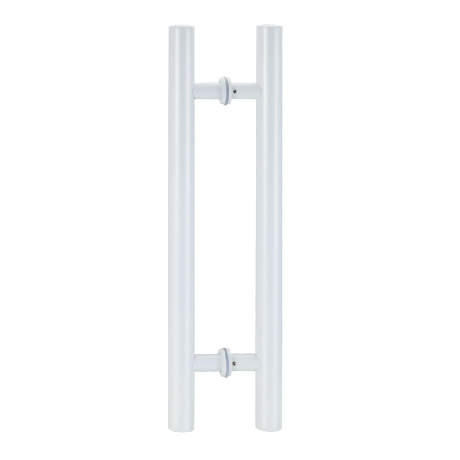 Longue poignée de porte de douche en verre pour une salle de bain moderne
