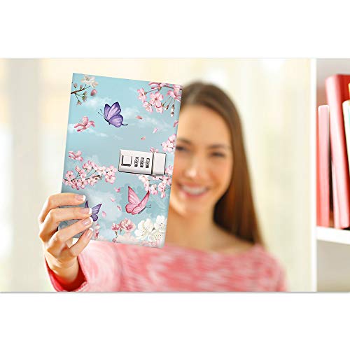 Einschreibebuch élégant avec serrure à combinaison pour notes confidentielles