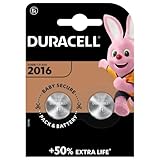 cr2016 akku Duracell 2016 Lithium-Knopfzellen werden entwickelt für die Verwendung in Schlüsselanhängern, kleinen Fernbedienungen, Waagen, Wearables, Sensoren, medizinischen Geräten (Blutzuckermessgeräte, Digitalthermometer) und Sportgeräten (Pulsmesser, Fahrradzubehör)