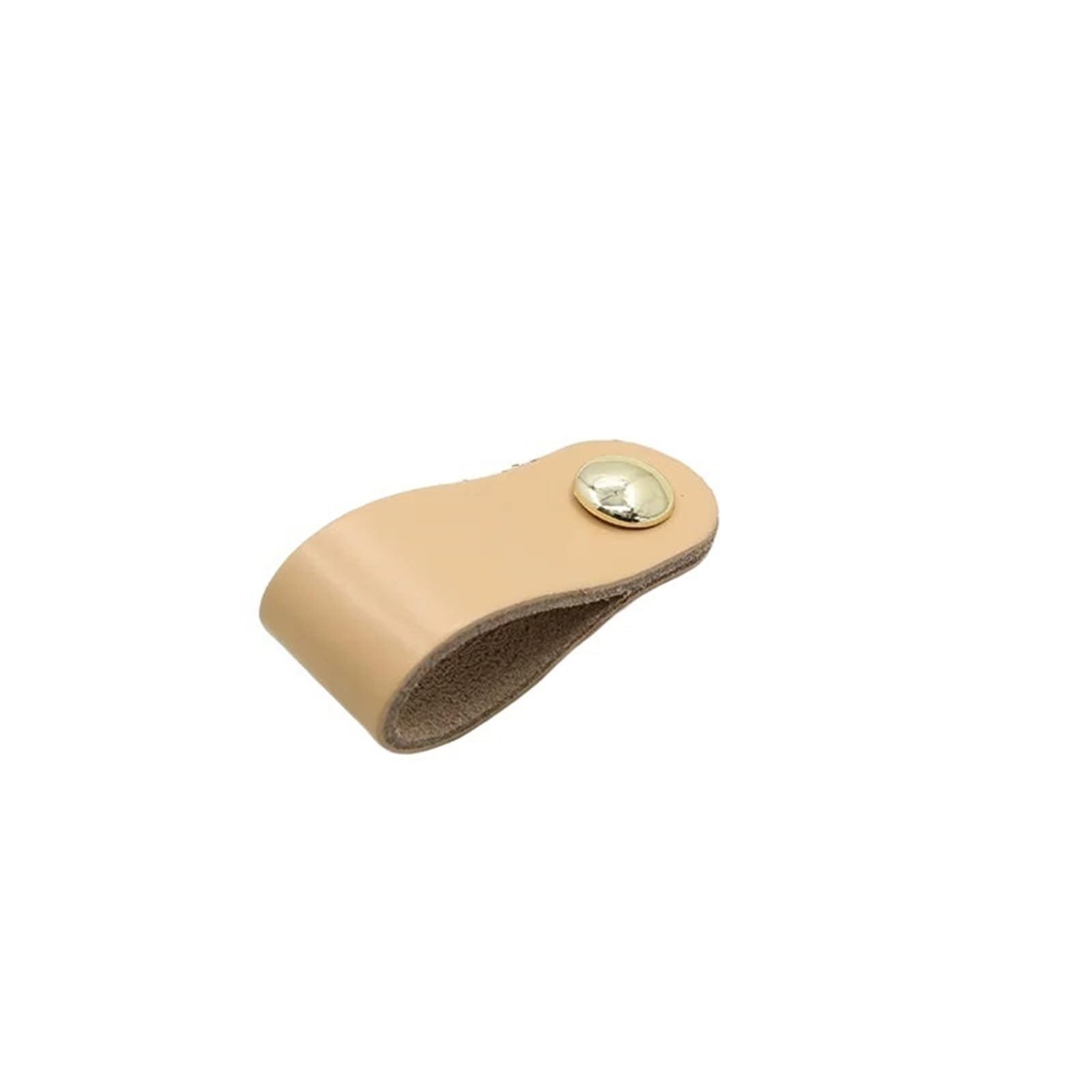 CQAHDSEVF Leather Drawer Pulls, Leather Cabinet Drawer Handles Multicolor Multiple Sizes(6387-rouse-gold)