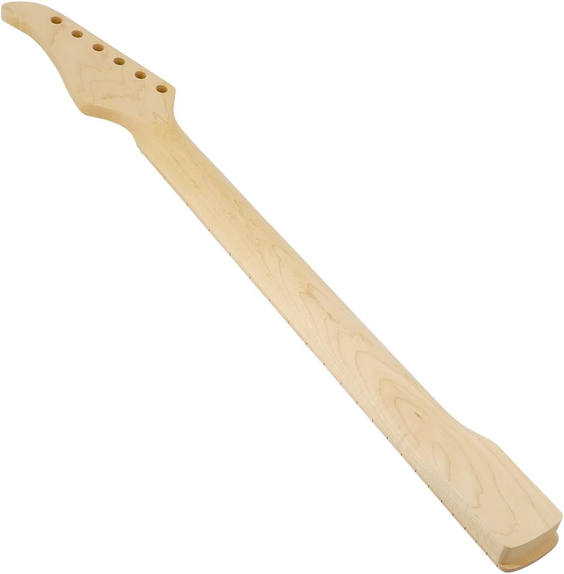 Electric Guitar Neck for ST Style Guitar 22 Fret 25.5 Inch Maple Neck Maple Fingerboard Replacement Parts Bolt on (Maple)