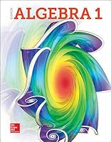 Glencoe Algebra 1, Student Edition, 9780079039897, 0079039898, 2018 0079039898 Book Cover