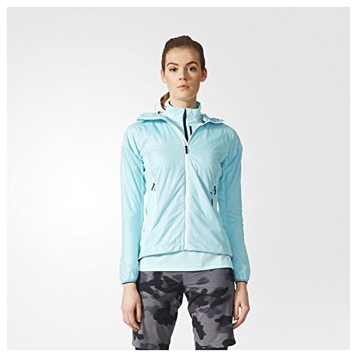 Adidas dam Terrex Agravic Alfa Hud Jacka, Claqua, XL