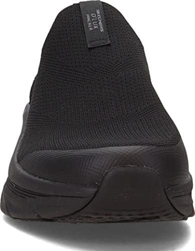 Skechers Men's D'Lux Walker Quick Upgrade Loafer, Black/Black, 11.5 | Image 1