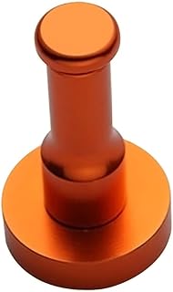 Alipis Metal Clothes Hanger Heavy Duty Clothes Rack Matte Black Towel Hook Metal Robe Hooks Gold Hooks for Wall Bathroom Accessories Wall Hook Wall Hanging Hat Hook Towel Rack Orange