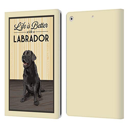 Coque en cuir iPad 10.2 collection Labrador pour célébrer votre passion
