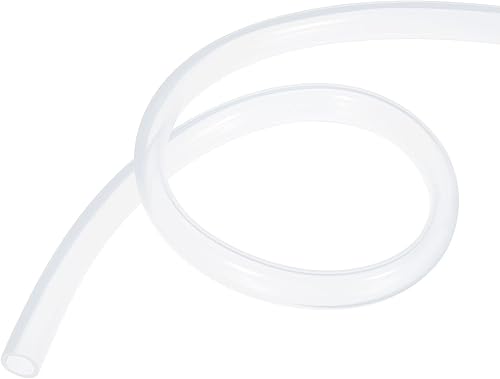 Miniatura 119 de YOKIVE Tubo de silicona, transferencia de agua, ideal para bomba (negro, 0.315 x 0.394 in IDxOD, 3.3 ft) Beige,Negro,Azul / Patchwork,Claro,forro