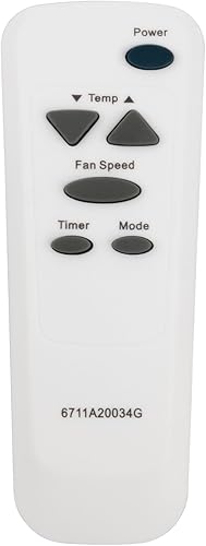 Miniatura 3 de 6711A20034G Reemplazo remoto para LG aire acondicionado LWHD1006R LWHD1500ER LWHD1800R LWHD1200FR LWHD2500ER LT1230HR LWHD1000R LT1030HR L1006R
