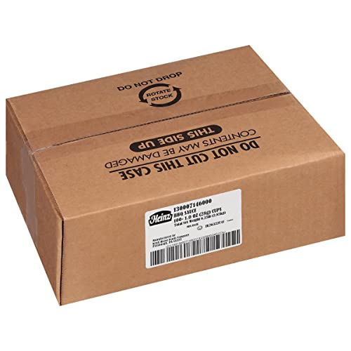 Heinz Bbq Sauce Dip Cup Single Serve Packet (1 Oz Packets, Pack Of 100) #TOP3