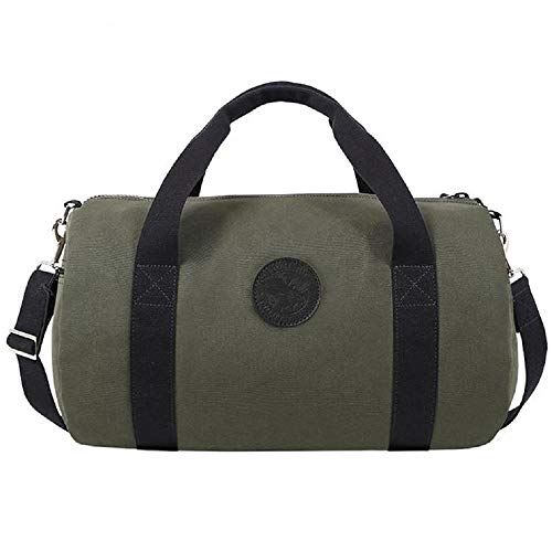 Duluth Pack Zippered Round Duffel Bag - Olive Drab