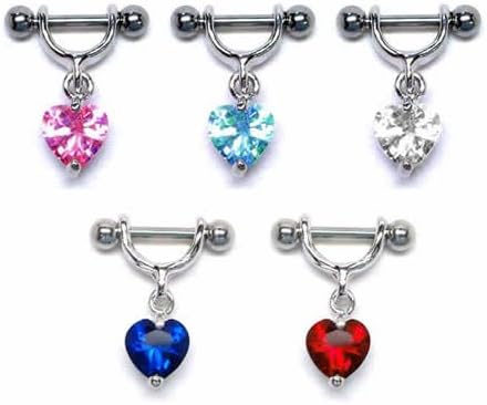 [グリーンピアッシング] ジュエルハートシールド