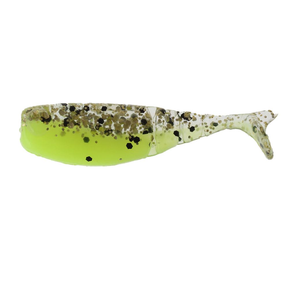 ZMAN Micro Finesse Shad FryZ 1.75” – 24 Pezzi Color Space Guppy (MSH-69) Per Crappie