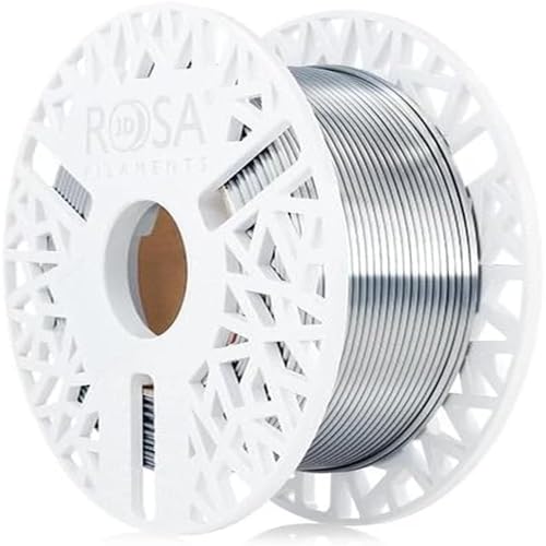 Filament ROSA 3D FILAMENTS PLA Srebrny Jedwabny (SILVER SILK)