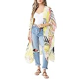❀ Der Kimonos mit Blumenmuster ist ein Geschenk für den Sommer. Es ist niedlich und elegant, macht Sie immer feminin.
