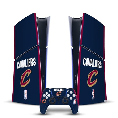Autocollant PS5 Slim Cleveland Cavaliers pour habiller votre espace gaming NBA