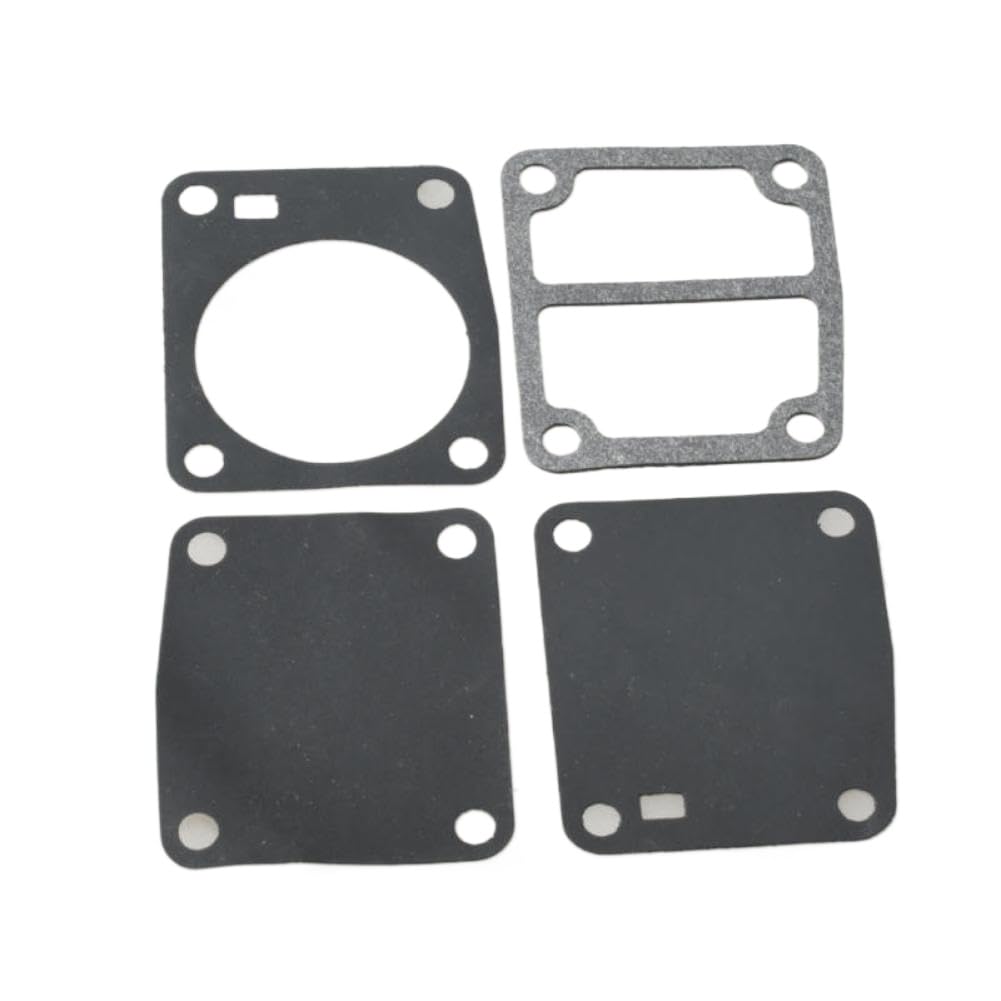 Outboard Pump Cover Gasket Set 369-03302-0 369-03307-0 369-03306-0 369-03303-0 Compatible with Outboard Engine Carburetor 5HP