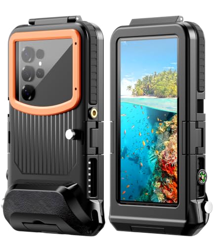 Coque de téléphone sous-marine pour plongée avec tuba Samsung S25 Ultra