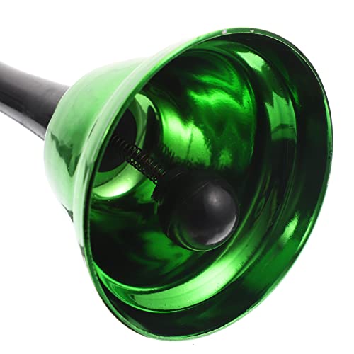 Christmas Metal Bell Green Christmas Santa Hand Bells Rustic Service Bell Xmas Dinner Bells Tibetan Hand Bell Antique Wedding Bells Iron Call Bell 2Pcs Alloy Service Bell #TOP6