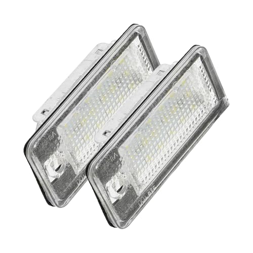 Luz LED para coche MAGICLULU de matricula con dos piezas de iluminación trasera