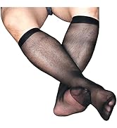 [Pazalor] 靴下 メンズ 透ける綿混 ハイソックス 超薄型 通気 蒸れない 抗菌防臭 男性用 吸汗速乾 ソックス 春夏