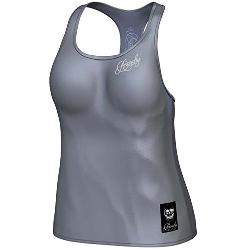 Anarchy Apparel 0, Canottiera Donna, Grigio, M