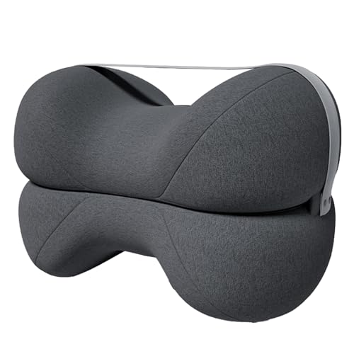 Almohada para dormir de lado entre las piernas, almohada de rodilla de espuma viscoelástica, almohada para la rodilla, cremallera – Soporte ergonómico para la rodilla, almohada intermedia de rodilla