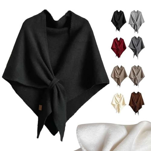 Women's Solid Color Scarf,Pashmina Shawl Wraps for Women,Knitted Shawl Wraps Casual Comfortable Shawl for Daily Wear