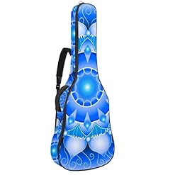 Étui de protection rembourré pour guitare acoustique classique et acoustique Motif araignée au genou Rouge mexicain… - Les Beatles, Paul McCartney, John Lennon, RIngo Starr, George Harrison