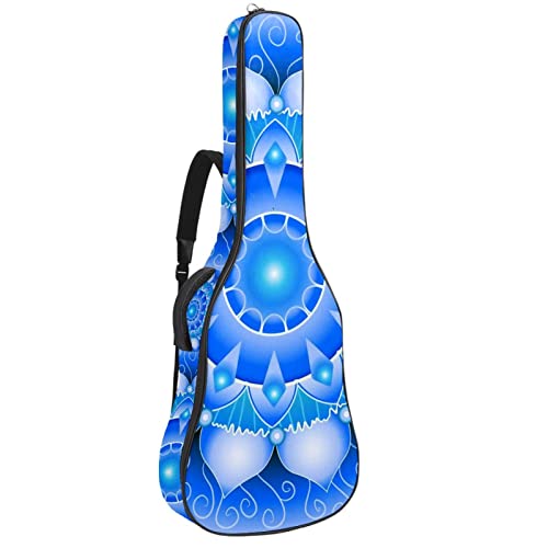 Étui de protection rembourré pour guitare acoustique classique et acoustique Motif araignée au genou Rouge mexicain… - Les Beatles, Paul McCartney, John Lennon, RIngo Starr, George Harrison Étui de protection rembourré pour guitare acoustique classique et acoustique Motif araignée au genou Rouge mexicain…