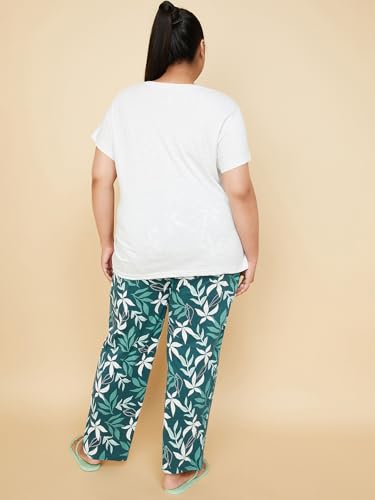 Image of Max Plus Size Women Printed PJ Set