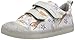 Clarks Foxing Print T, Scarpe da Ginnastica Bambina, Tela Argentata, 22 EU