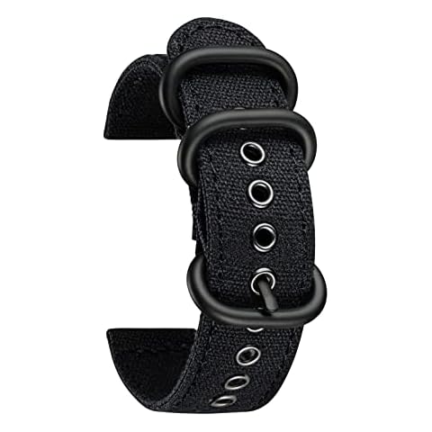 BINLUN Canvas Smartwatch Band 22mm Cover