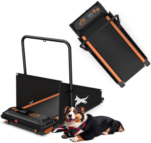 Dog Treadmill for Small and Medium Dogs, Pet Running Machine, Dog...