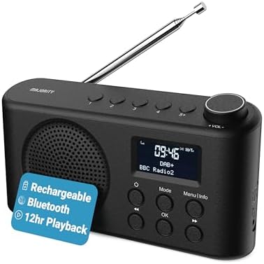 Radio Portatile Onde Corte Bluetooth Ricaricabile Am Fm Mp3 Usb Mk 718bt Sus