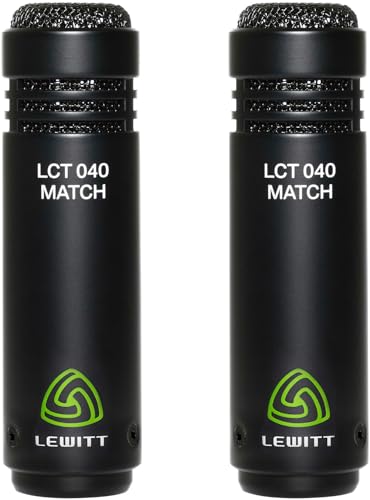 COPPIA MICROFONI LEWITT LCT040MP MATCH STEREO