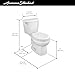 American Standard 250DA104.020 Colony 3 Two-Piece Toilet, Round Front, Standard Height, White, 1.28 gpf