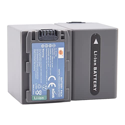 Batería NP-FP90 DSTE de repuesto en pack de 2 para videocámaras Sony DCR-DVD 4