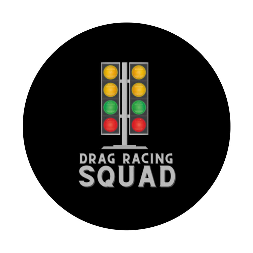Drag Racing Drifting And Drag Racer PopSockets Swappable PopGrip, Black - Image 3