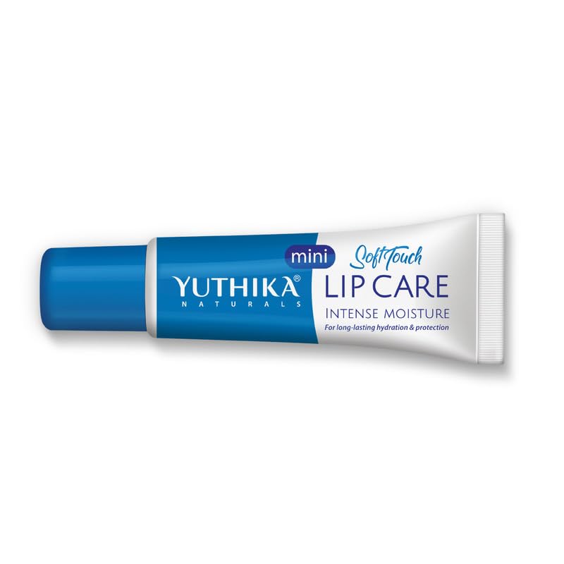 Yuthika Naturals Soft Touch Lip Balm for Soft & Naturally Pink Lips, Moisturizes & Hydrates Dry Lips, Lip Care, Clear, 5 Gram (Pack of 20) with Jar