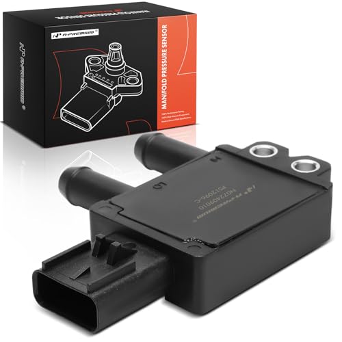 A-Premium Diesel Particulate Filter Pressure Sensor [4 Pins] Compatible with Ram 2500 3500 4500 5500, 2019 2020 2021 2022 2023, 6.7L