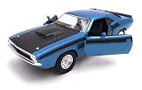 scalextric le mans 24 Dodge producto con licencia Welly Dodge Challenger T / A 1970 Model Car License Producto 1: 34-1: 39 Azul