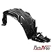 Parts N Go 2004-2009 Prius Fender Liner Front Passenger Side Splash Guard - TO1251116, 53875-47020, 5387547020